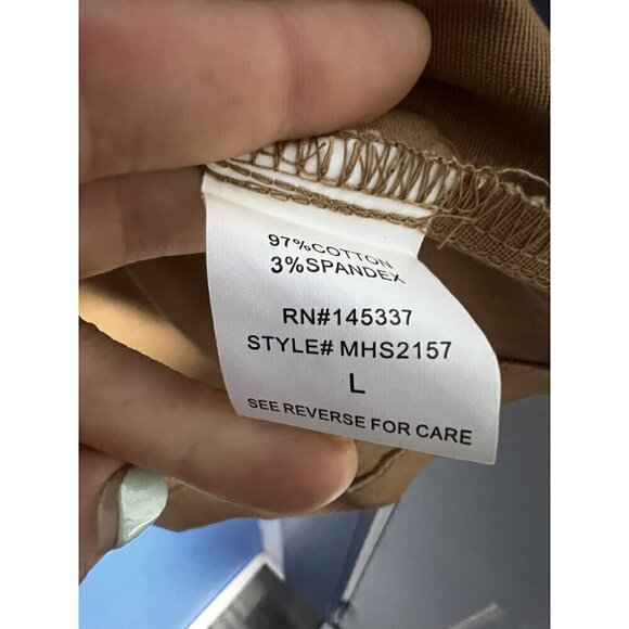 Hesperus Pleated Tan Mini Skirt Womens, Light Academia, Old Money, Preppy, L - Picture 4 of 5